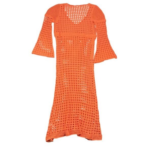 Zara Crochet Maxi Dress - Picture 5 of 7